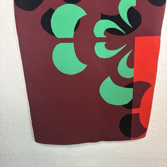 Alexander McQueen Broken Flower Jacquard Knit Dress L NWT - Picture 9 of 11